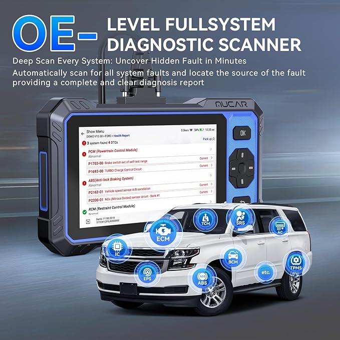 OBD2 Scanner, MUCAR 682 AI-Assisted Car Diagnostic Tool, Automotive - Image 6