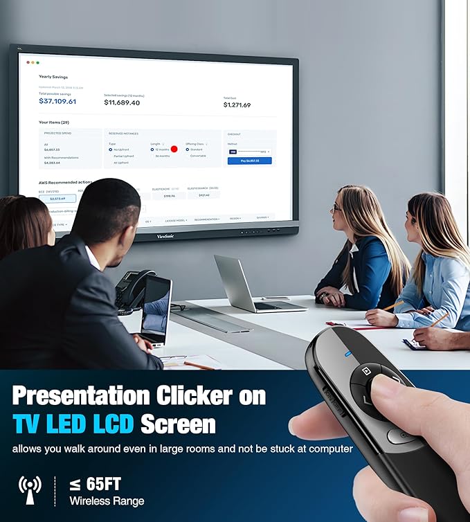 Presentation Clicker for TV LED LCD Screen Digital Presentation Clicker w - Image 2