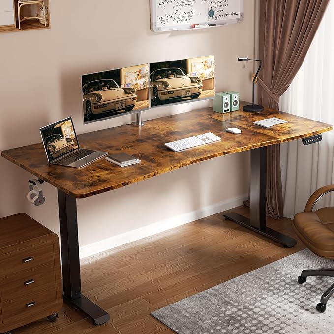 Veken 63 x 28 Inch Electric Standing Desk - Image 2