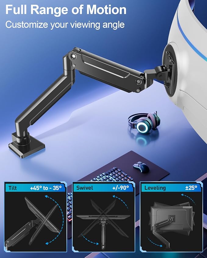 MOUNT PRO Heavy Duty Monitor Arm - Image 4