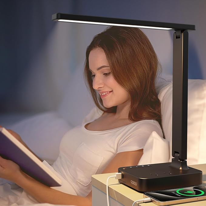 cozoo Desk Lamps for Home Office, Modern LED Desk Lamp for Dorm - Image 2