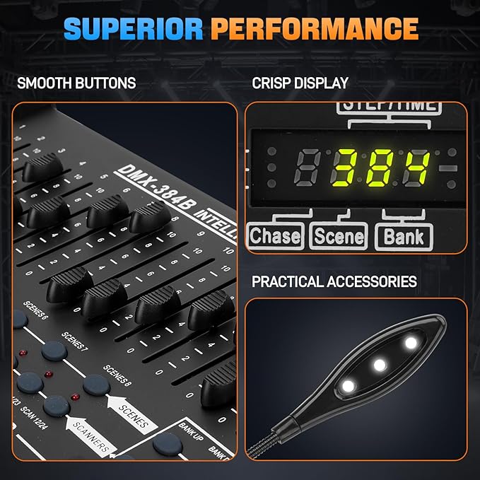DMX 384 Channel Lighting Controller - Image 5