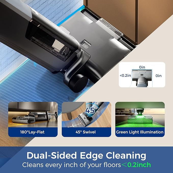 Wet Dry Vacuum Cleaner, Cordless Vacuum Mop Combo - Image 6