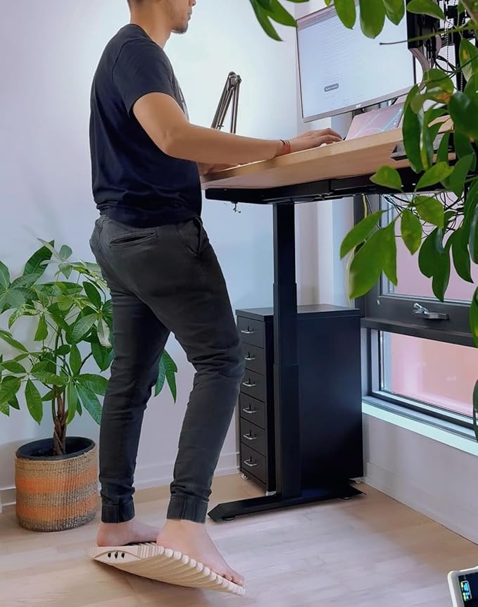 Ergonomic Wobble Balance Board, Office Balance Beam – Dual-Use - Image 2