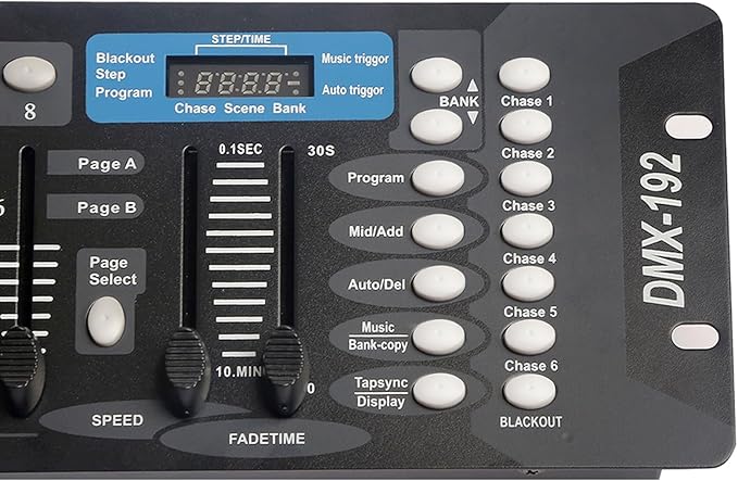 DMX Controller for dj Lights Dmx512 Light Controllers 192 Channel DMX Board - Image 7
