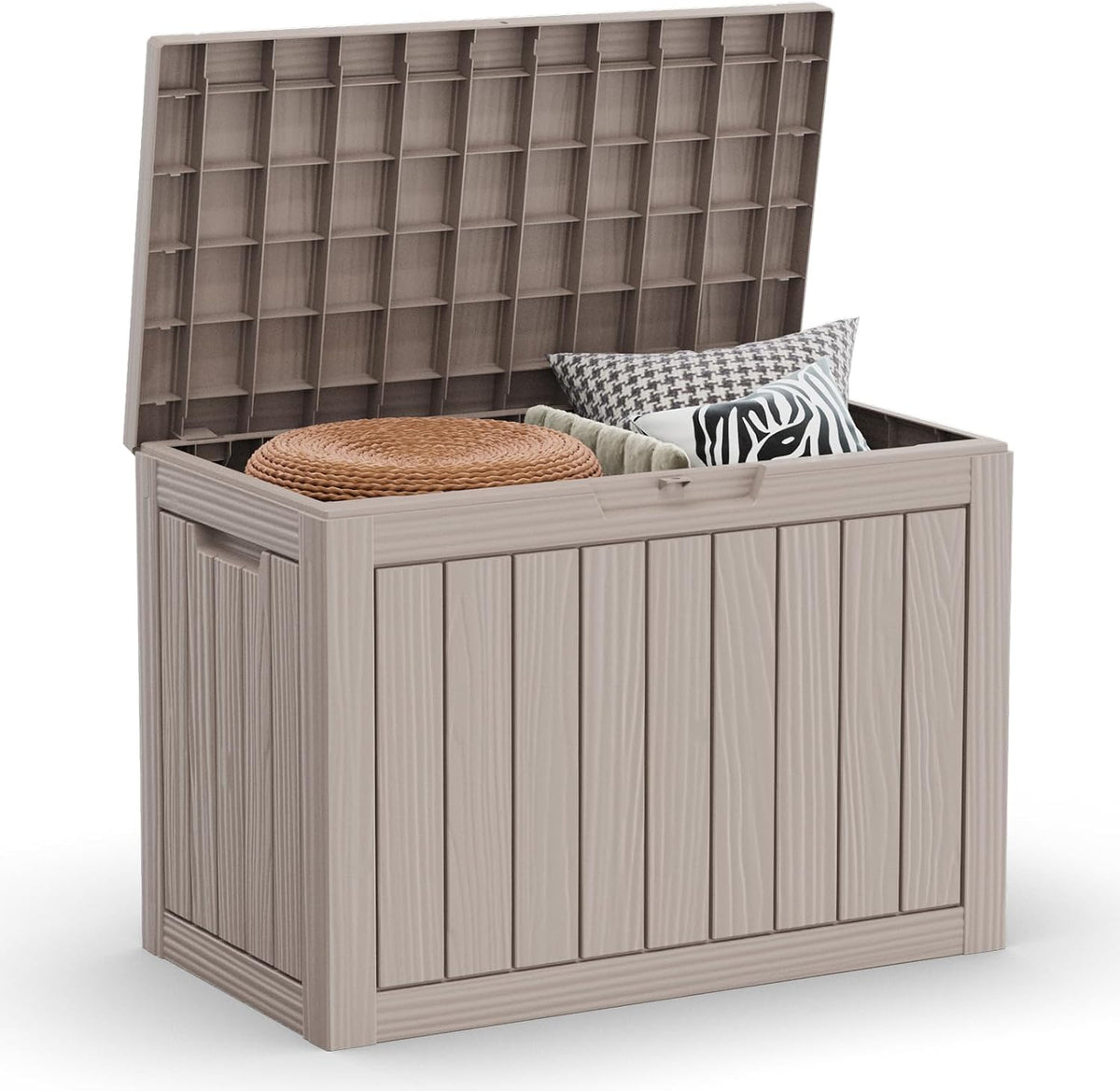 easyup 50 gallon outdoor storage box waterproof lockable, main product view