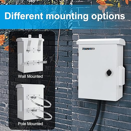 Outdoor Electrical Box, Cold-Rolled Steel Plate, Aluminum Alloy Back Beam - Image 2