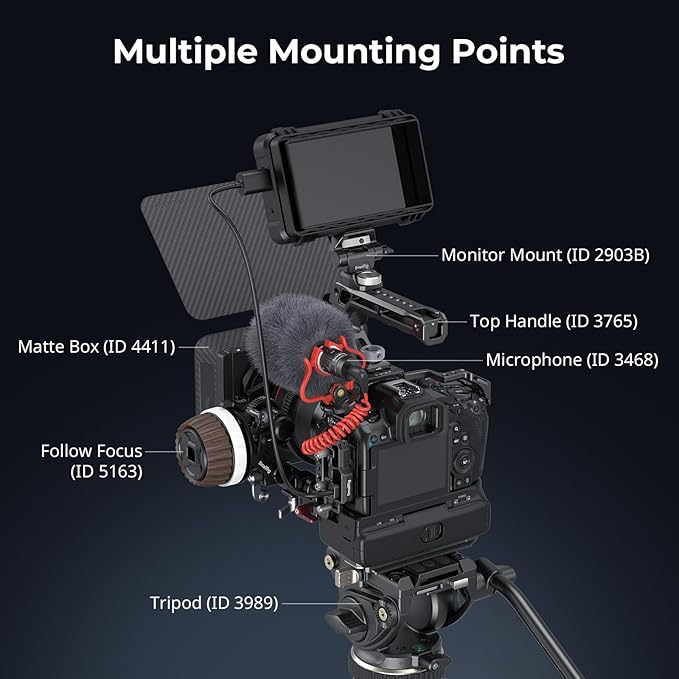 SMALLRIG R5 Mark II Cage for Canon R5 Mark II - Image 5