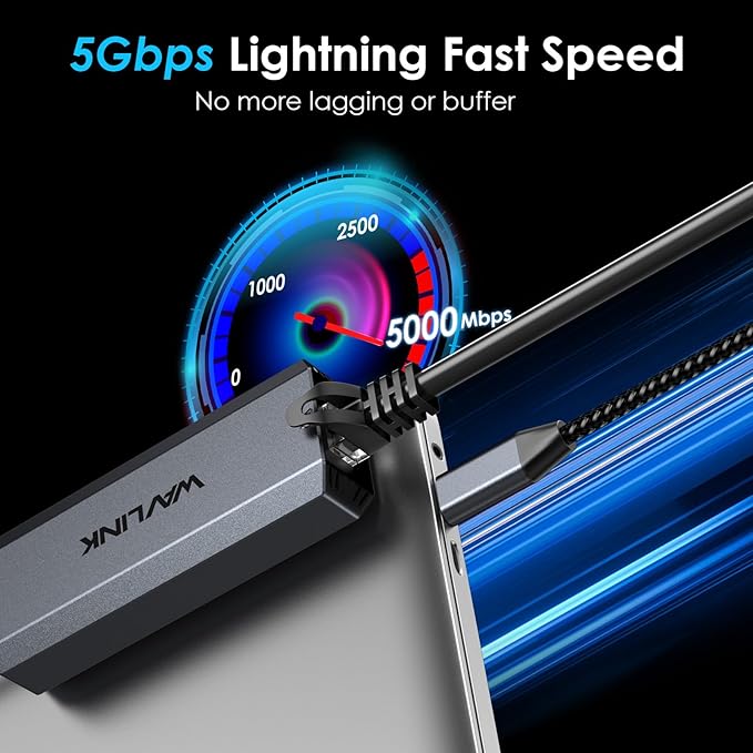 WAVLINK USB-C to Ethernet Adapter - Image 3
