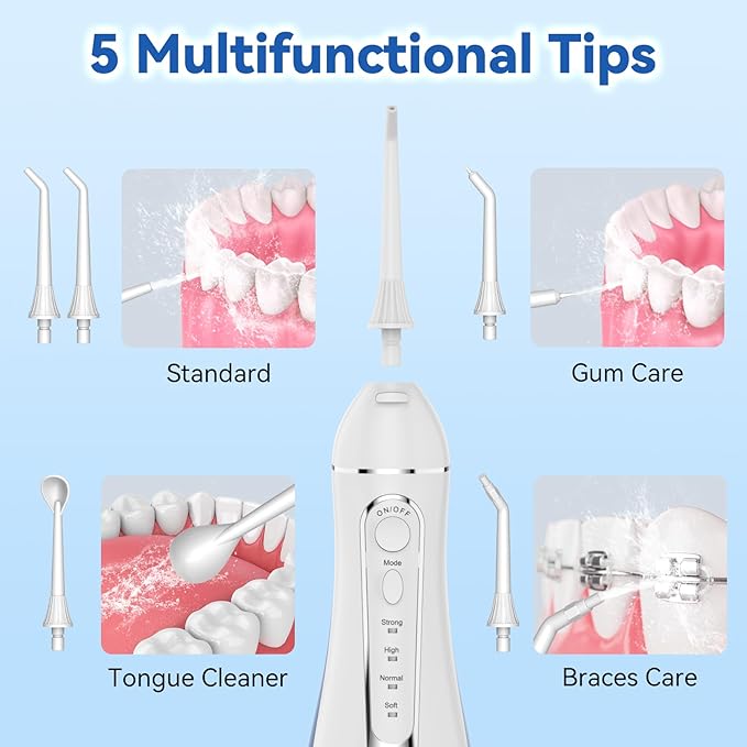 Cordless Portable Water Flosser - Image 4