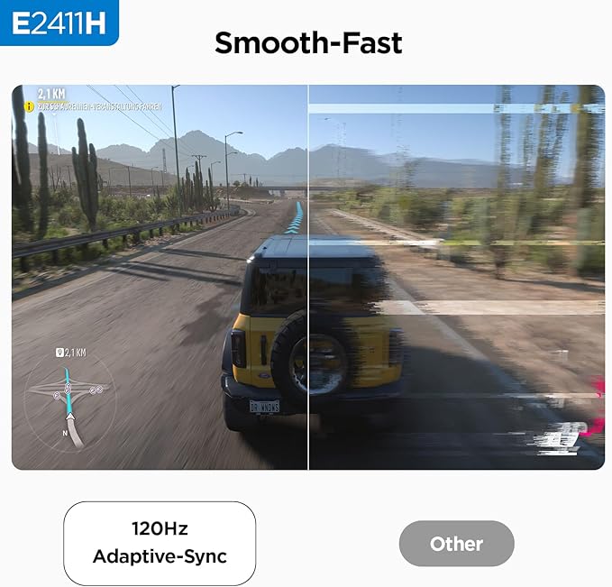 KOORUI 24-inch 120Hz Gaming Monitor IPS FHD sRGB 99% Support Freesync Computer - Image 2