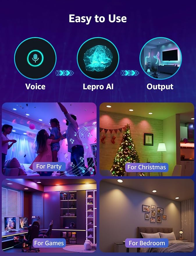 Lepro BR1 AI LED Smart Bulbs - Image 3