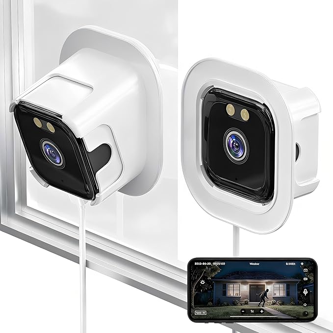 ciciglow 2K Window Camera, 2.4GHz & 5GHz WiFi Indoor Camera by ciciglow