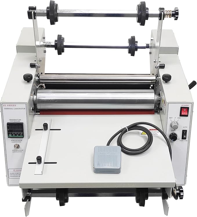 WYDDDARY 14.17"/360MM Electric Steel Roller Thermal Laminator by WYDDDARY