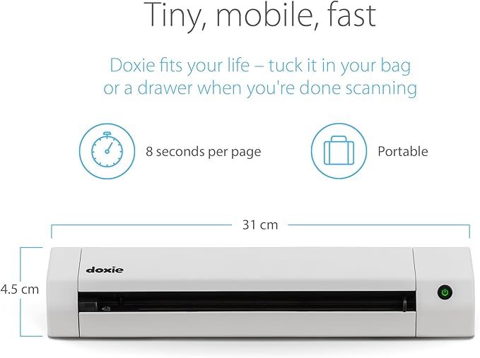 Doxie Go SE - The Intuitive Portable Document Scanner - Image 5