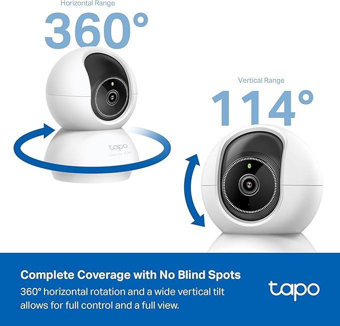 Tapo 3K 5MP Indoor Security Camera - Image 3