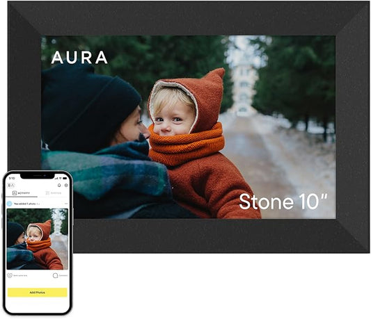 Aura Stone Digital Picture Frame by Aura