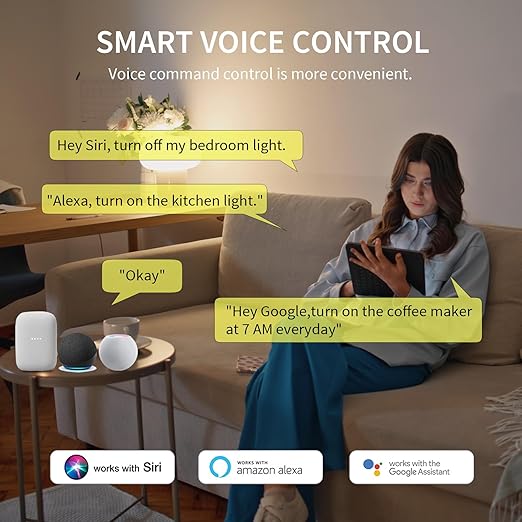Minoston Matter Smart Plug, Smart Outlet Compatible - Image 2