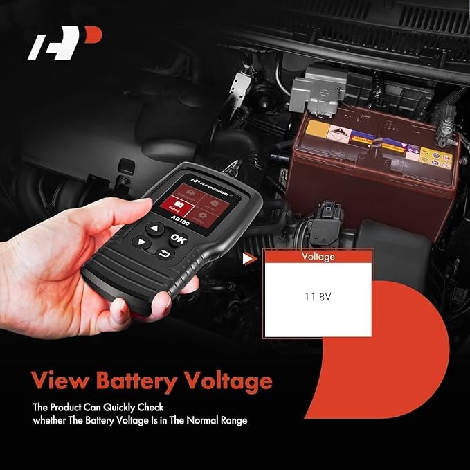 A-Premium AD100 Universal OBD2 Scanner Diagnostic Tool, Car Code Reader - Image 7