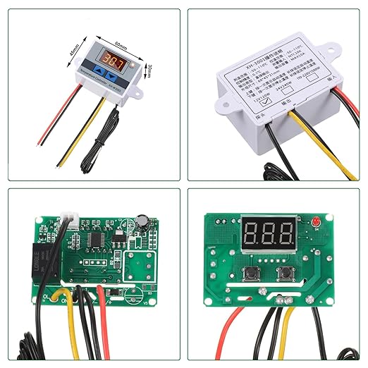 XH-W3001 Digital LED Temperature Controller Module Digital Thermostat Switch - Image 2