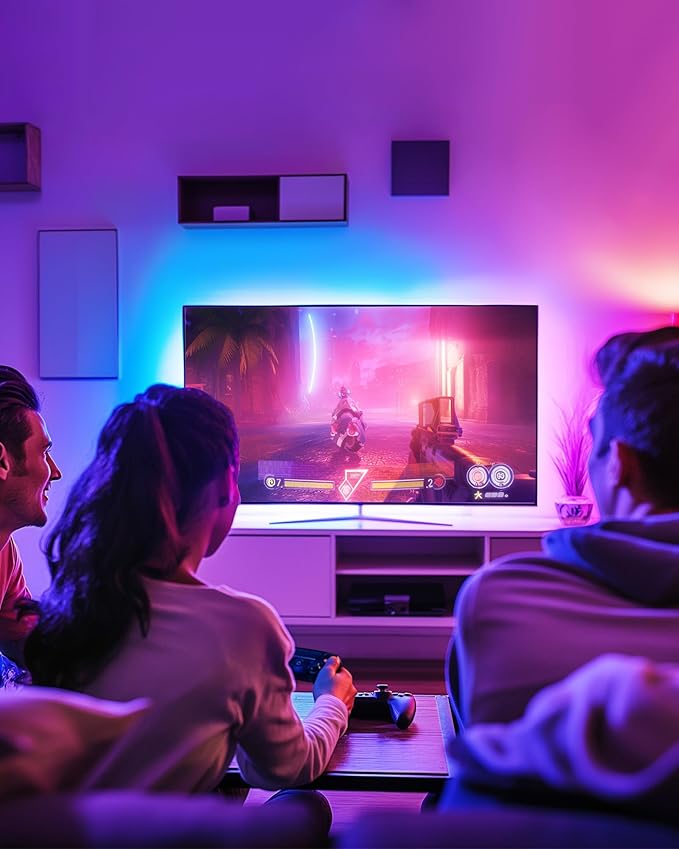 HitLights LED Strip Lights, Small LED Light Strips Dimmable, RGB 5050 Color - Image 5
