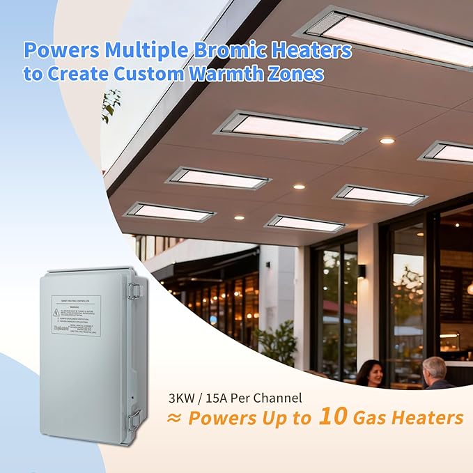 Zuomeng Smart Heat On/Off Controller, Compatible - Image 2
