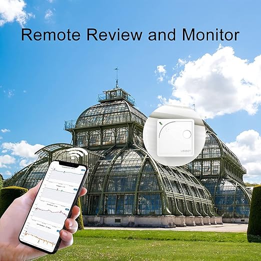 UbiBot WS1 WiFi Environmental Sensor: Temp, Light Monitoring | External Probe | - Image 7