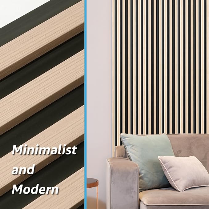 Art3d 8-Pack WPC Wood Slat Wall Panel - Image 5