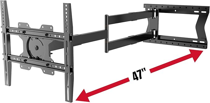 Physix 2120 Long arm TV Wall Mount by Physix