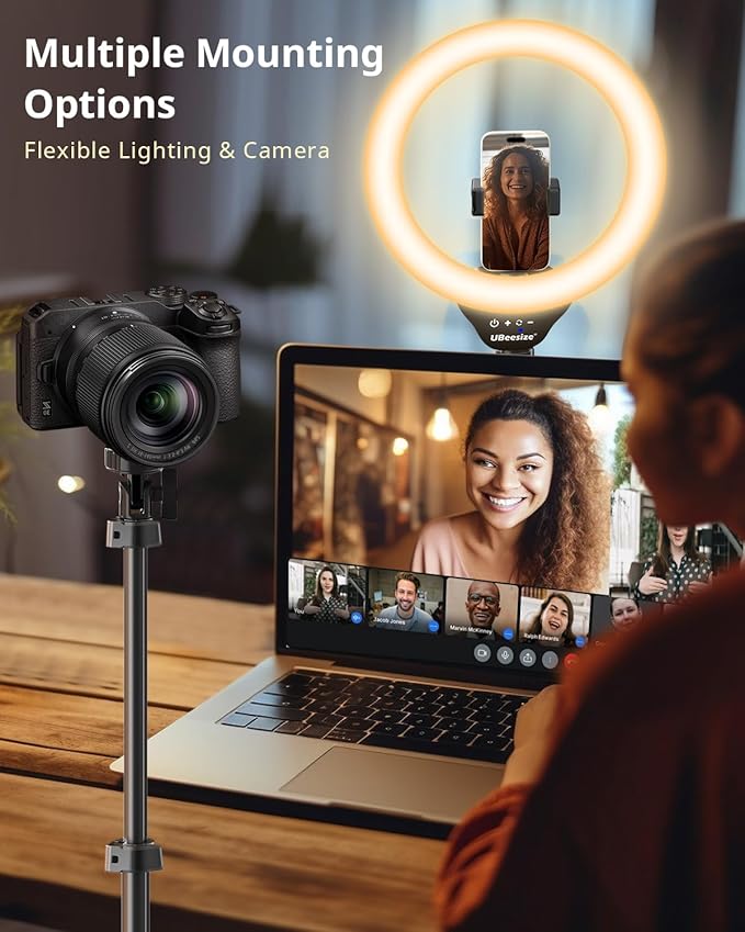 UBeesize 12'' Selfie Ring Light - Image 3