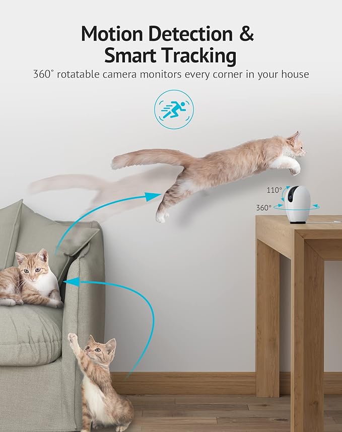 LaView Indoor Security Camera, Baby Monitor - Image 5