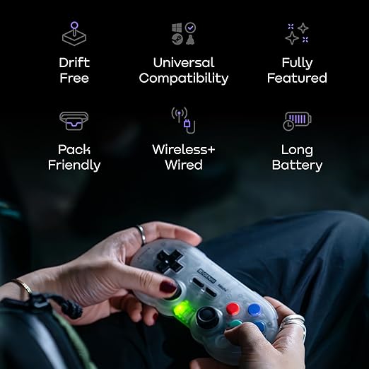 GENKI x 8BitDo PocketPro Portable Wireless Game Controller - Image 3