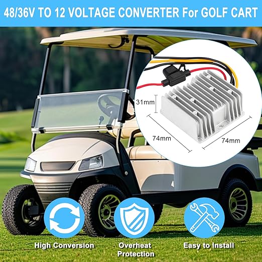 SUPERNIGHT 48V 36V to 12V Voltage Converter 240W 20A Regulator Step Down to 12V - Image 6