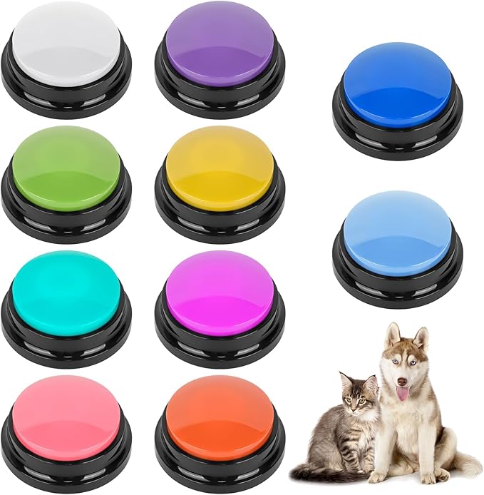 10 Color Voice Recording Buttons by zzhxkjhky
