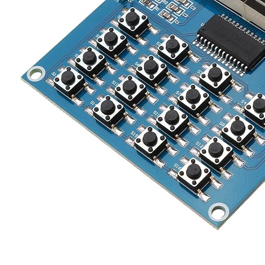 2PCS TM1638 LED Display 8Bit Digital Tube Module 16 Keys 3-Wire Control Keyboard - Image 5