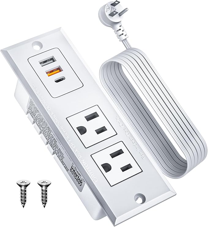 DOACE Recessed Power Strip by DOACE
