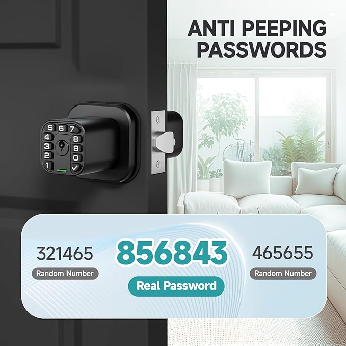 Richelock Fingerprint Door knob, Smart Biometric Door Lock - Image 7