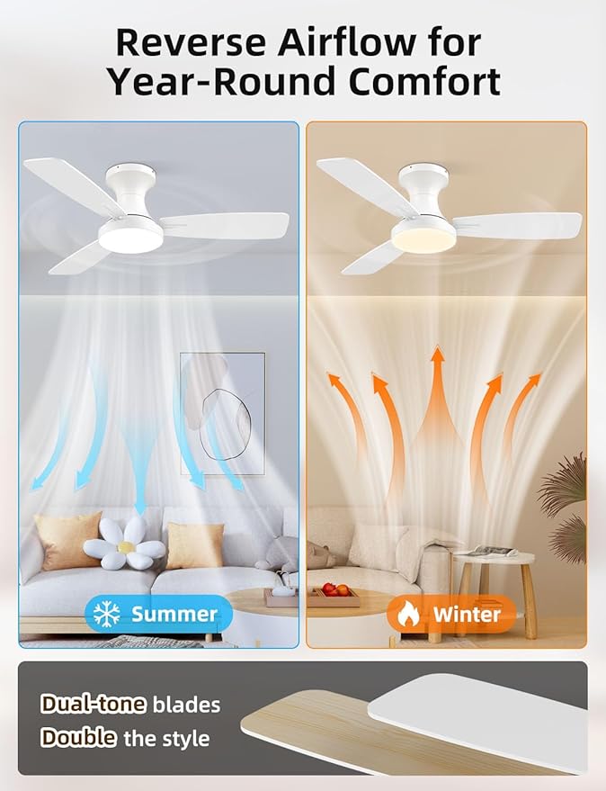 Homlit 42 inch Smart Ceiling Fan - Image 6