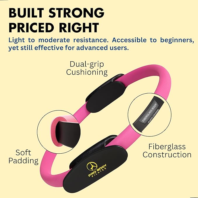 ProBody Pilates Fitness Circle – 14 Inch Pilates Ring - Image 4