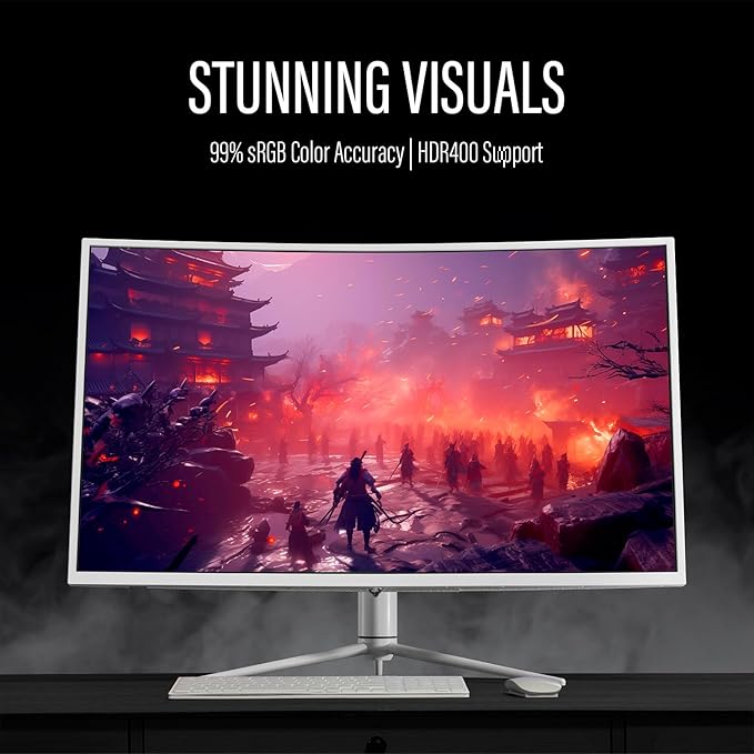 Deco Gear 39 Curved Ultrawide Gaming Monitor, 2560 x 1440, 165 Hz, 99% sRGB - Image 4