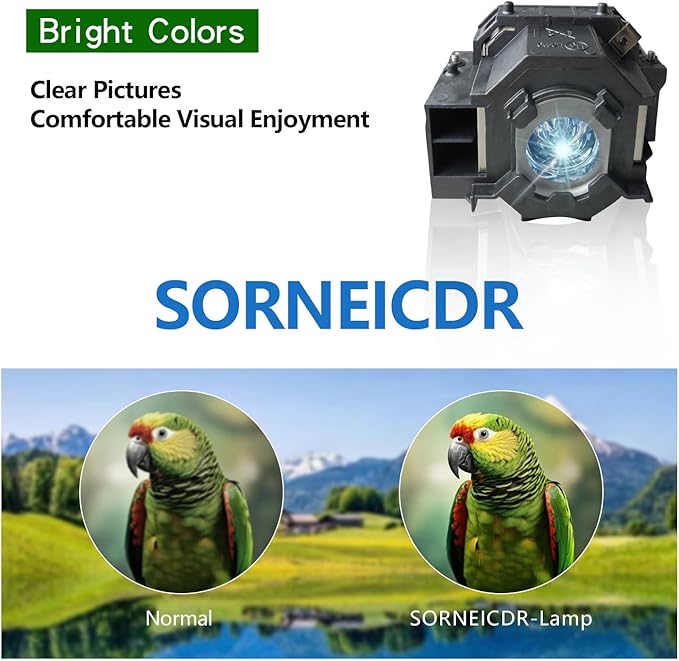 SORNEICDR ELP LP41 Replacement Projector Lamp Bulb Compatible - Image 3