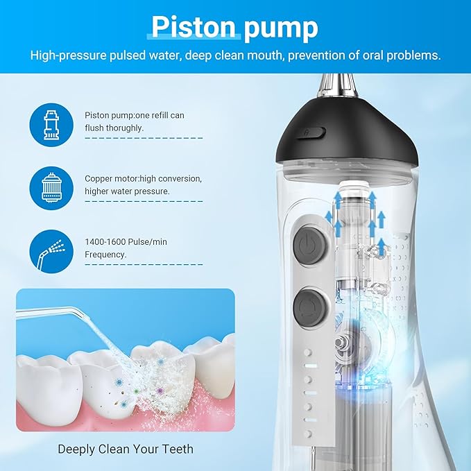 R REVA Portable Water Flosser for Teeth - Image 5