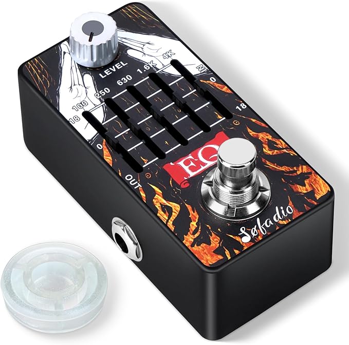 Sofadio Analog Equalizer Pedal EQ Pedal by SOFADIO