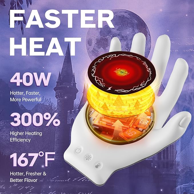 Devil's Hand Heating Mug Warmer Set - Image 5