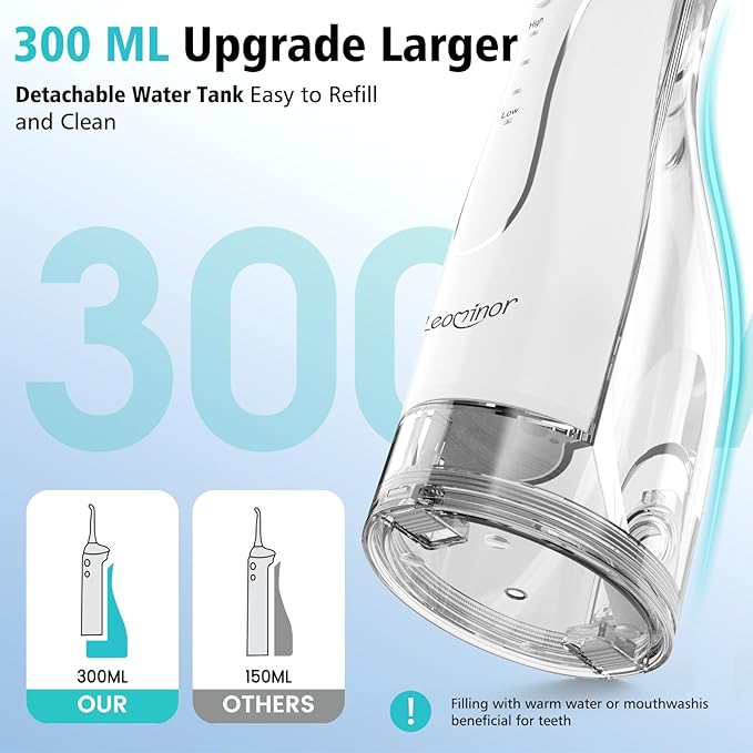 Leominor Water Dental Flosser Pick - Image 5