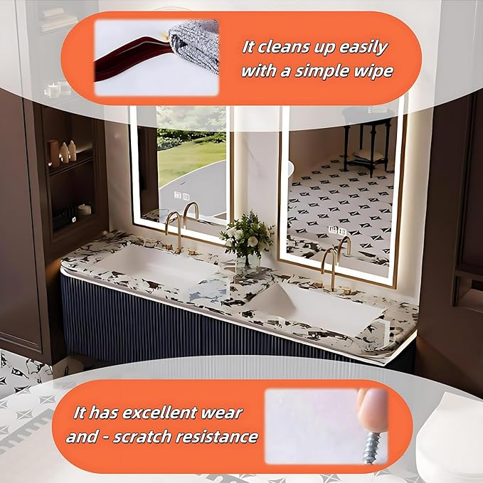 Bathroom Vanity with Double Sinks - Image 5