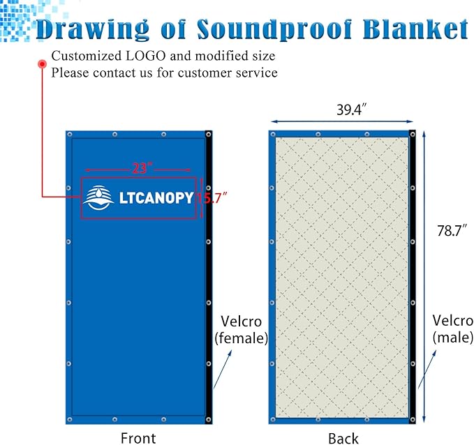 LTCANOPY Temporary Construction Traffic Industrial Sports Pitches Outdoor Noise - Image 7