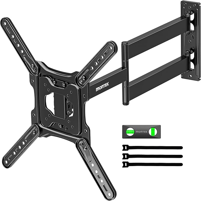 monTEK Long Arm TV Wall Mount for Most 23-65 Inch TVs, 29 Inch Long Extension by monTEK