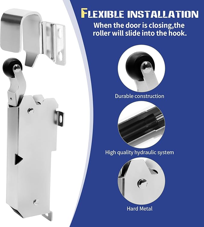 Hydraulic Door Closer, Exposed Installation. Door Closer - Image 4