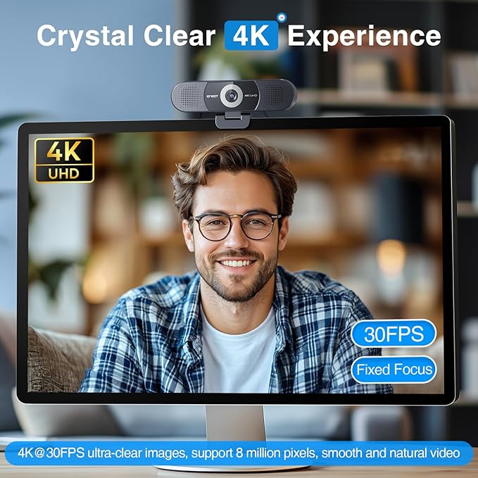 EMEET C980 PRO 3-in-1 4K Webcam - Image 3